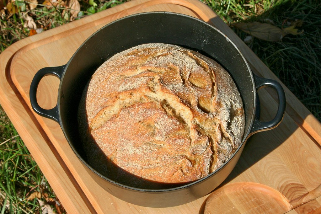 Rustic Herbes De Provence Bread Who knew that Le Creuset c… Flickr