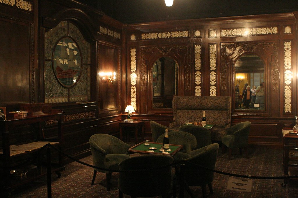 Titanic smoking room catiadan Flickr