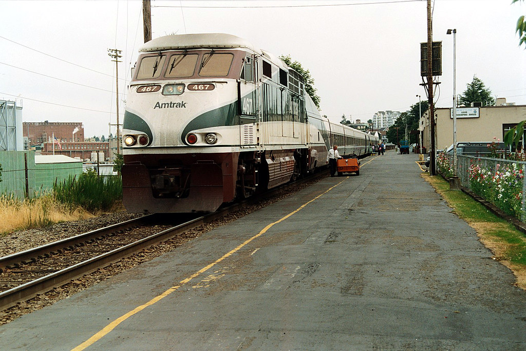 Amtrak 467 at Everett, WA For people living in the Pacific… Flickr