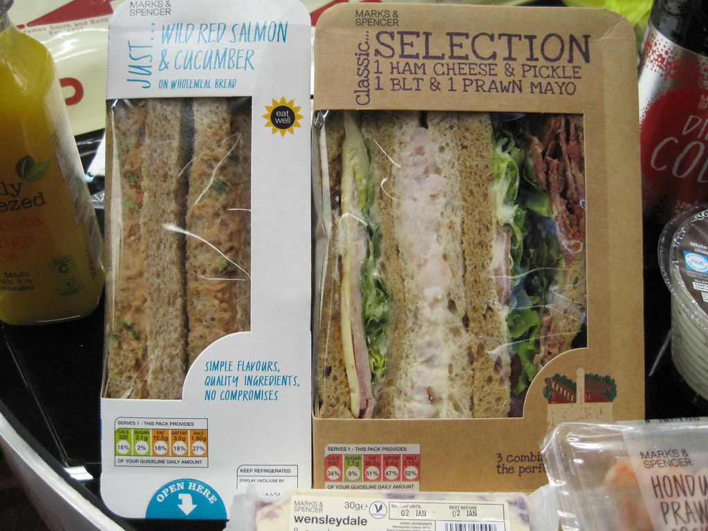 Marks & Spencer sandwiches Kim Flickr