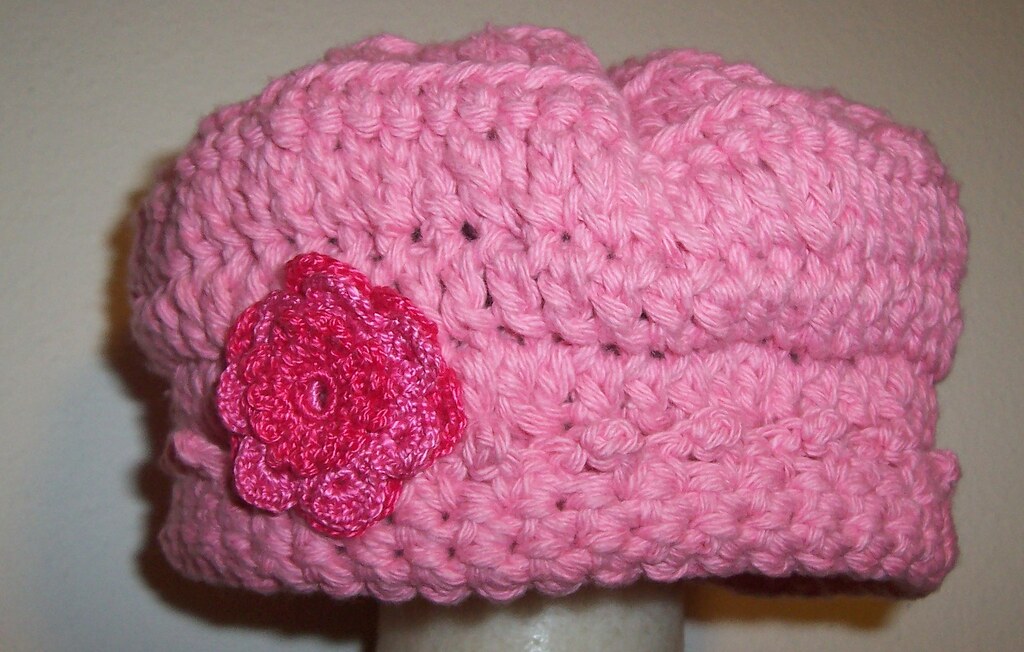 Crocheted Baby Beret _____ Crocheted Baby Beret Free Hat P… Flickr