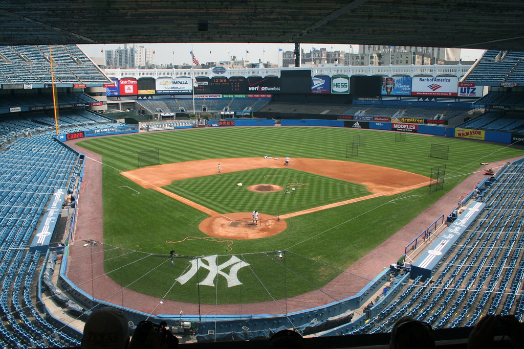 Yankees Press Box View Old Yankee's Stadium Scallop Holden Flickr