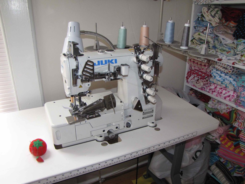 Juki MF7723 Industrial Coverstitch Machine Rebecca Hiebert Flickr