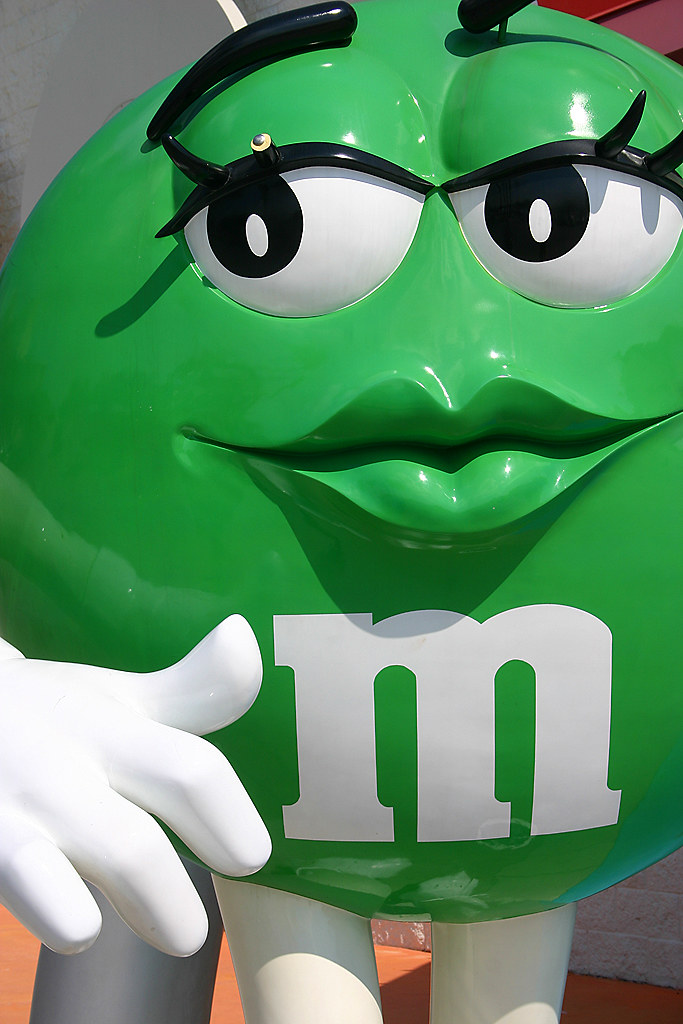 M&M's World Green M&M Florida Mall Florida Mall 2110… Flickr