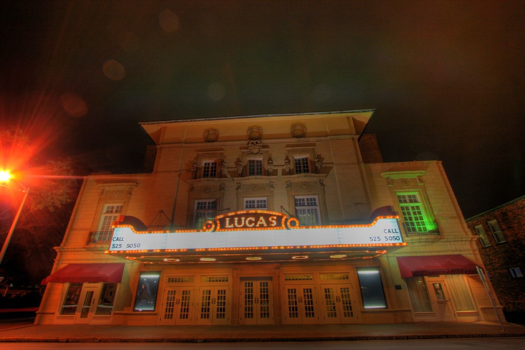 Lucas Theater Another old movie theater in Savannah, I lov… Flickr