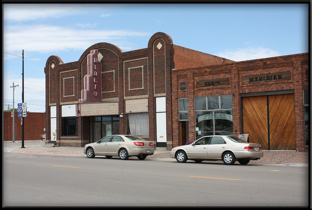 Rialto Theatre in Cozad, Nebraska I thought this old theat… Flickr