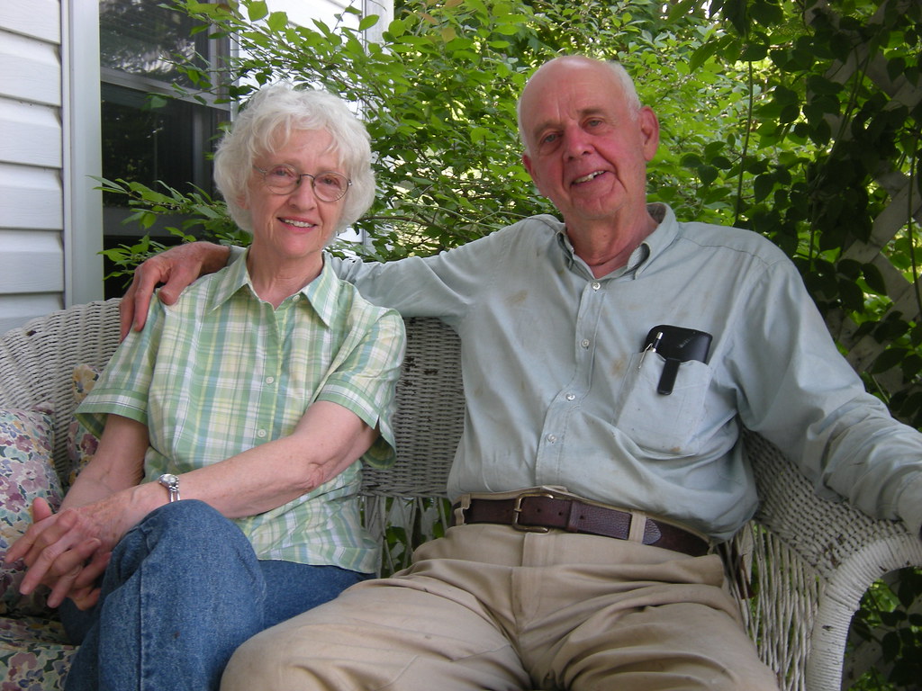 Wendell Berry and His Wife Tanya credit Ann Thompson On Being Flickr