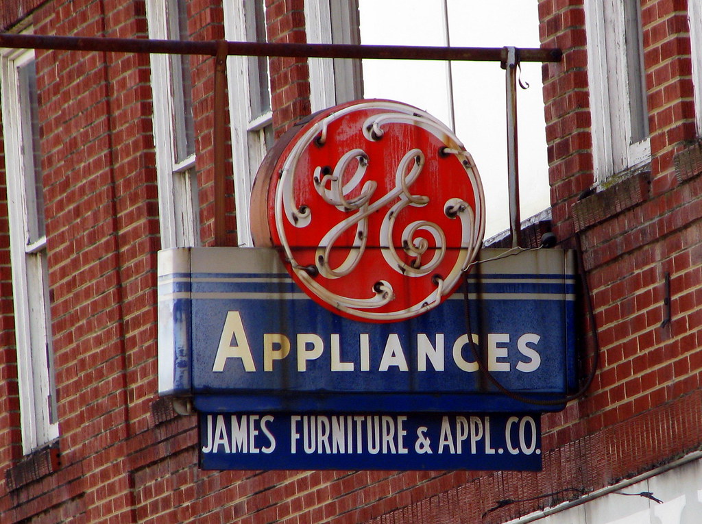 GE Neon Sign James Furniture & Appliance Co., Newport, TN … Flickr