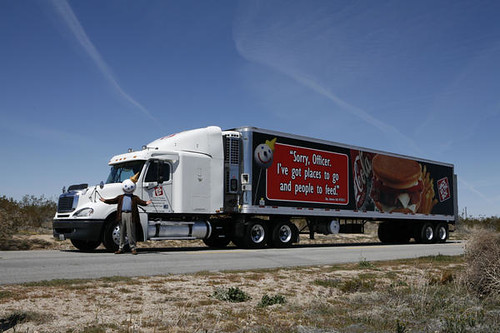 Jack in the Box truck Tries to show the "edgy" side of Jac… Flickr