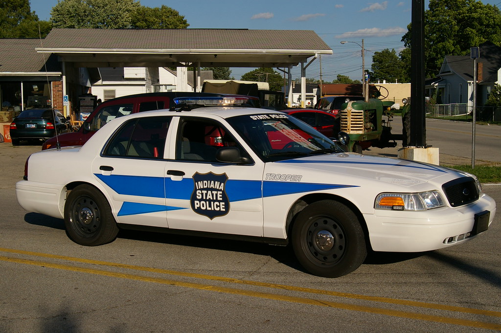 Indiana State Police Crown Vic Craig Mayes Flickr