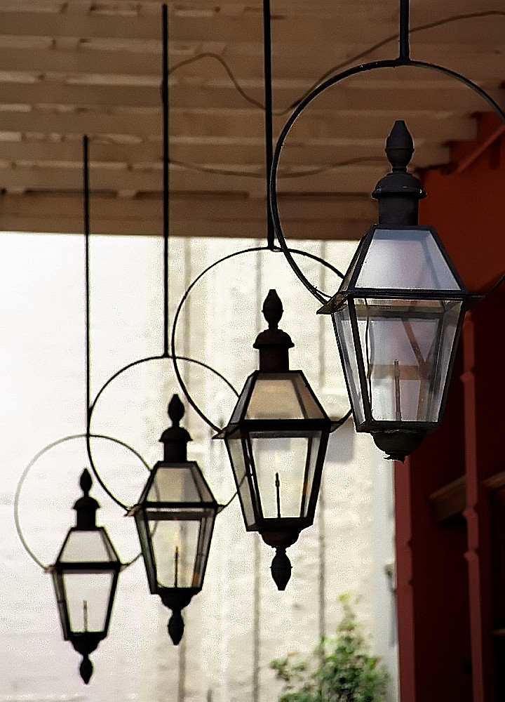 New Orleans Warehouse District "Gas Lanterns" David Ohmer Flickr