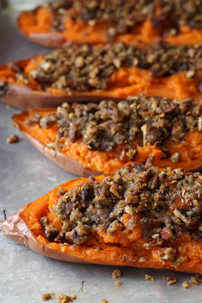 TwiceBaked Sweet Potato (Yam) Recipe with Chipotle Pecan … Flickr