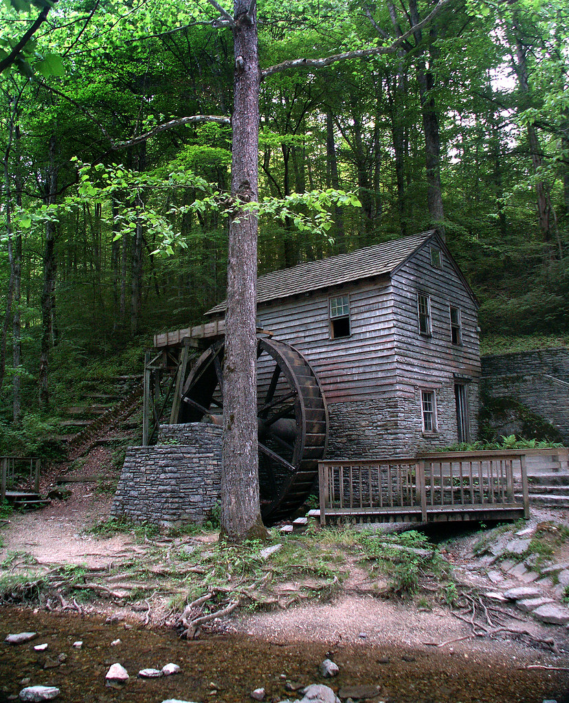Grist Mill Old mill near Norris Dam, Norris, TN Don Flickr