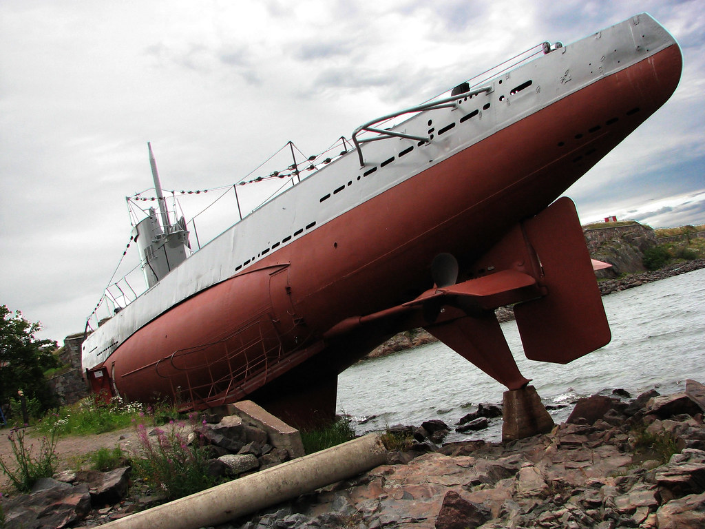 Old Finnish military submarine called Vesikko. This submar… Flickr