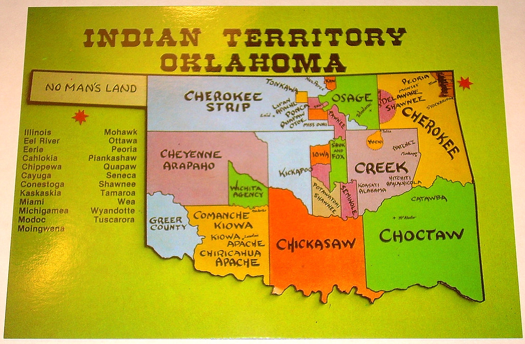 Oklahoma Indian Territory nat_brook Flickr