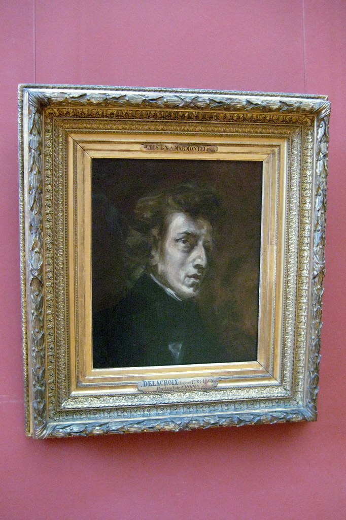 Paris Musée du Louvre Frédéric Chopin Eugène Delacroix'… Flickr
