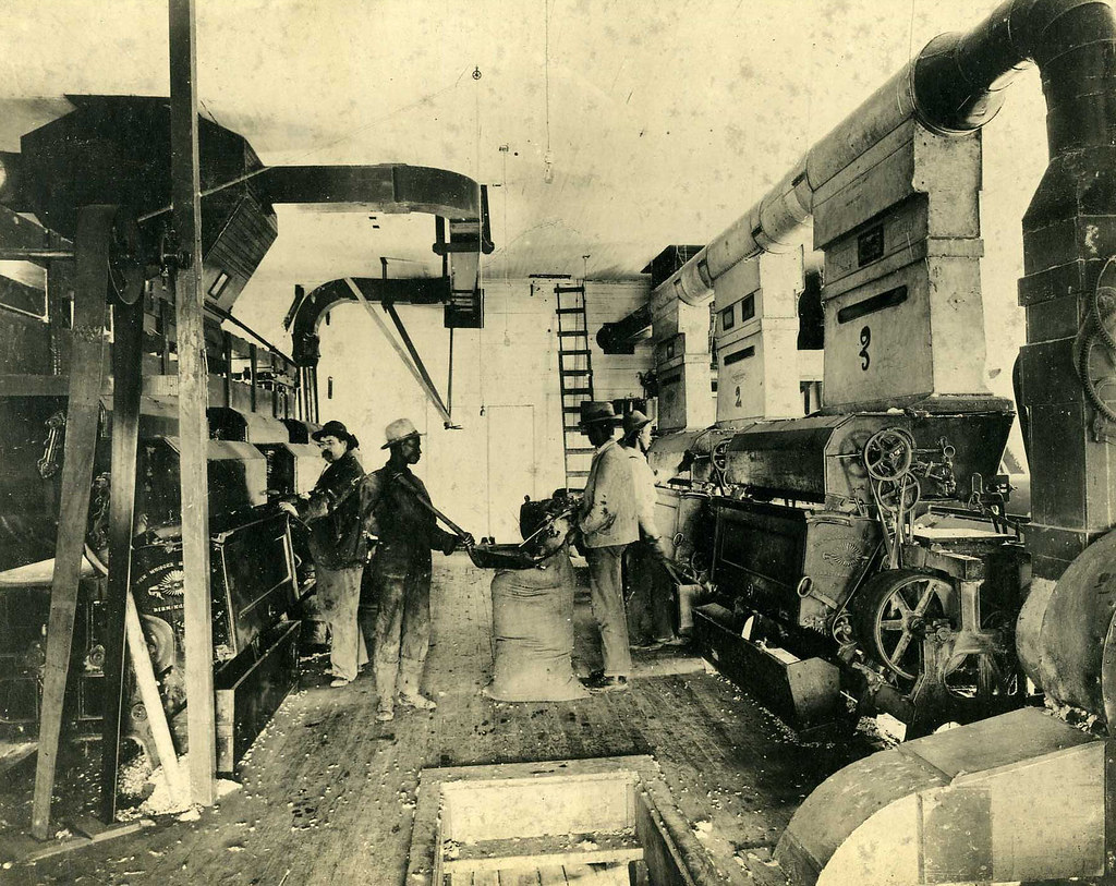 Cotton Gins in Arkansas, in about 1900 born1945 Flickr