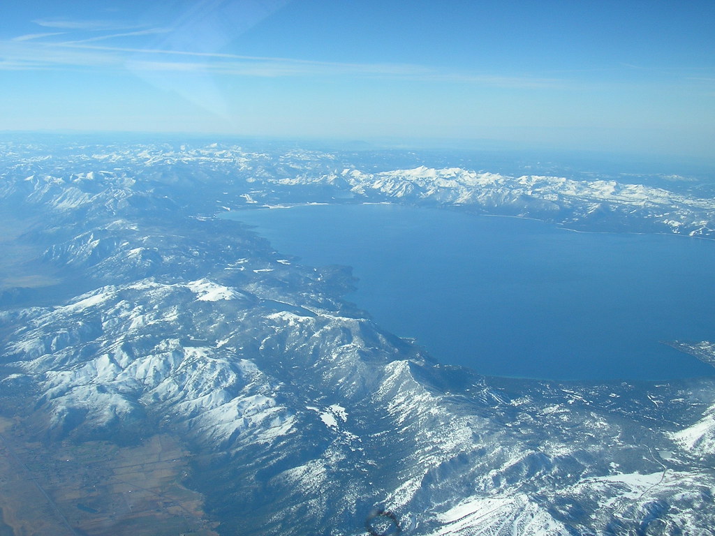 Aerial View of Lake Tahoe TahoeJeff Flickr