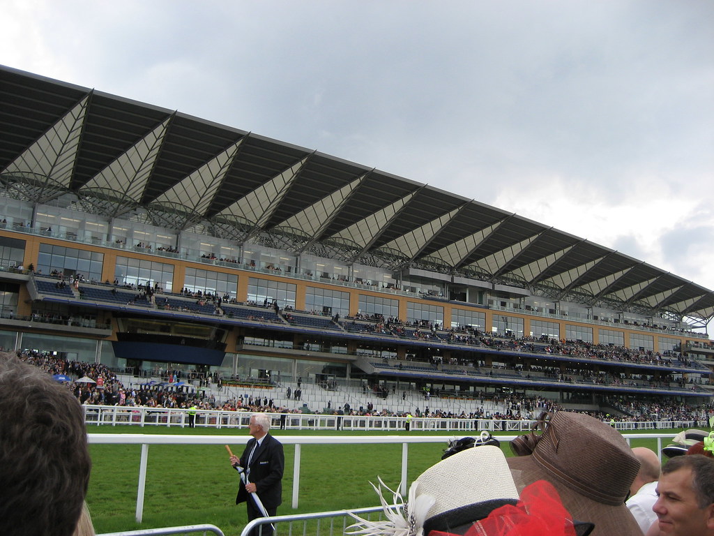 The Royal Ascot grandstand David Jones Flickr