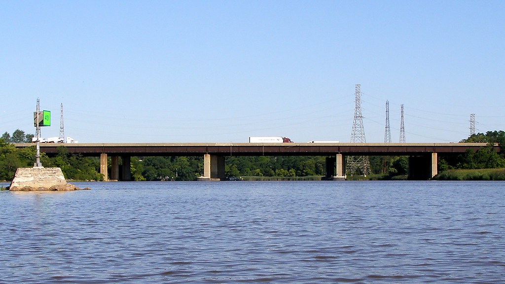 Basilone NJ Turnpike Bridge over Raritan River, New Jersey… Flickr