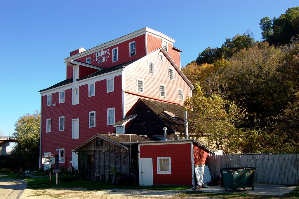 Iowa, Bellevue, Potter's Mill / Jasper Flour Mill (6,008) Flickr