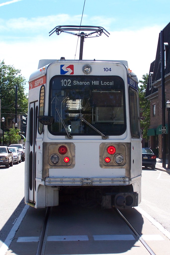 Media Trolley 072107 021 SEPTA Route 101 at the end of the… Flickr