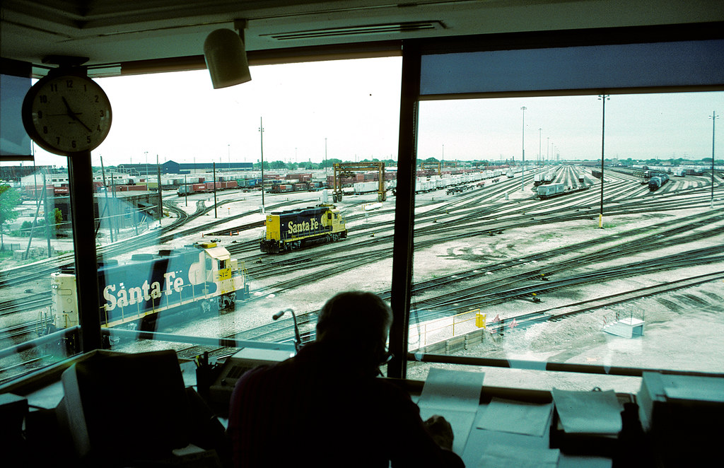 ATSF Corwith Yard, Chicago IL In 1995 I had the opportunit… Flickr