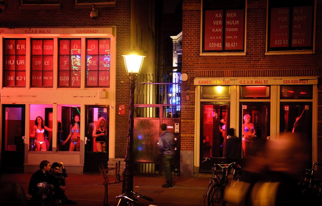 Amsterdam Red Light District Windows Amsterdam, The Neth… Flickr