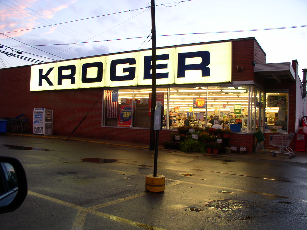 Wellston, Ohio Vintage Kroger Although the tiles were