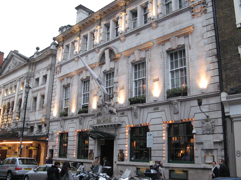 1908 Browns Restaurant, St Martins Lane, Covent Garden Flickr