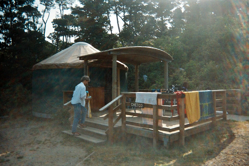 Yurts, yurts, yurts! Beverly Beach State Park kimazoid Flickr