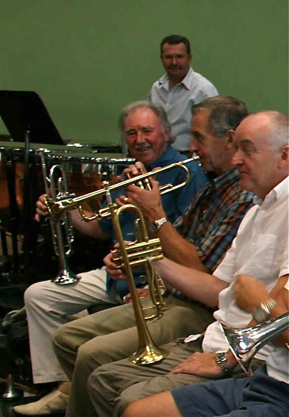 Maurice Murphy Maurice and the RSNO trumpets. Thanks to Jo… Flickr
