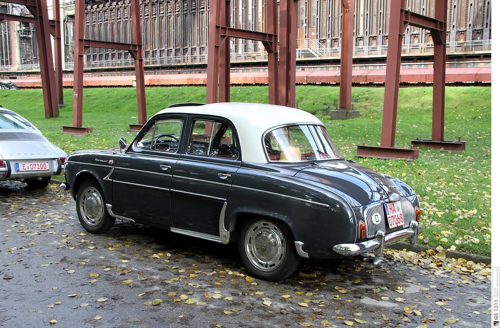 1961 Renault Dauphine Ondine (04) Renault Dauphine is a re… Flickr