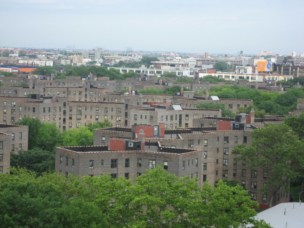 Queensbridge Projects from Queensboro Bridge lostchijd Flickr