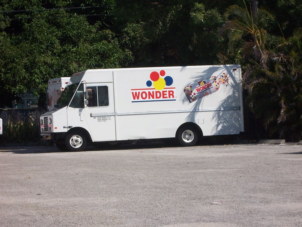 Wonder Bread Truck West Palm Beach, FLA depot. Bill Flickr