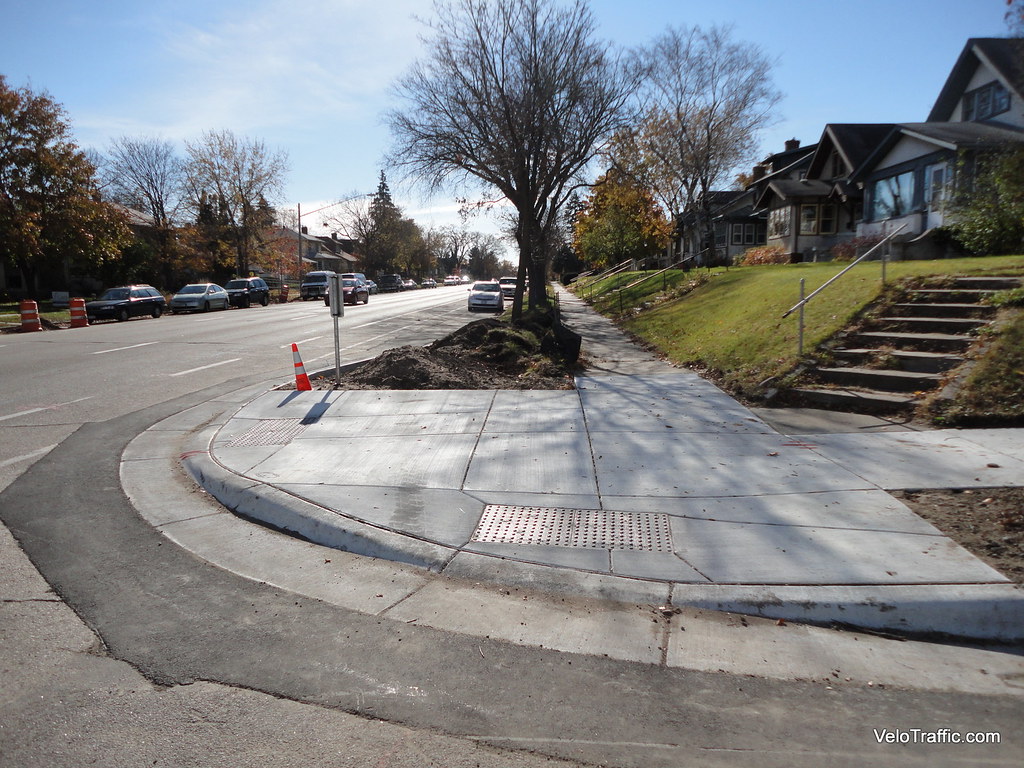 Corner Curb Extension VeloTraffic Flickr
