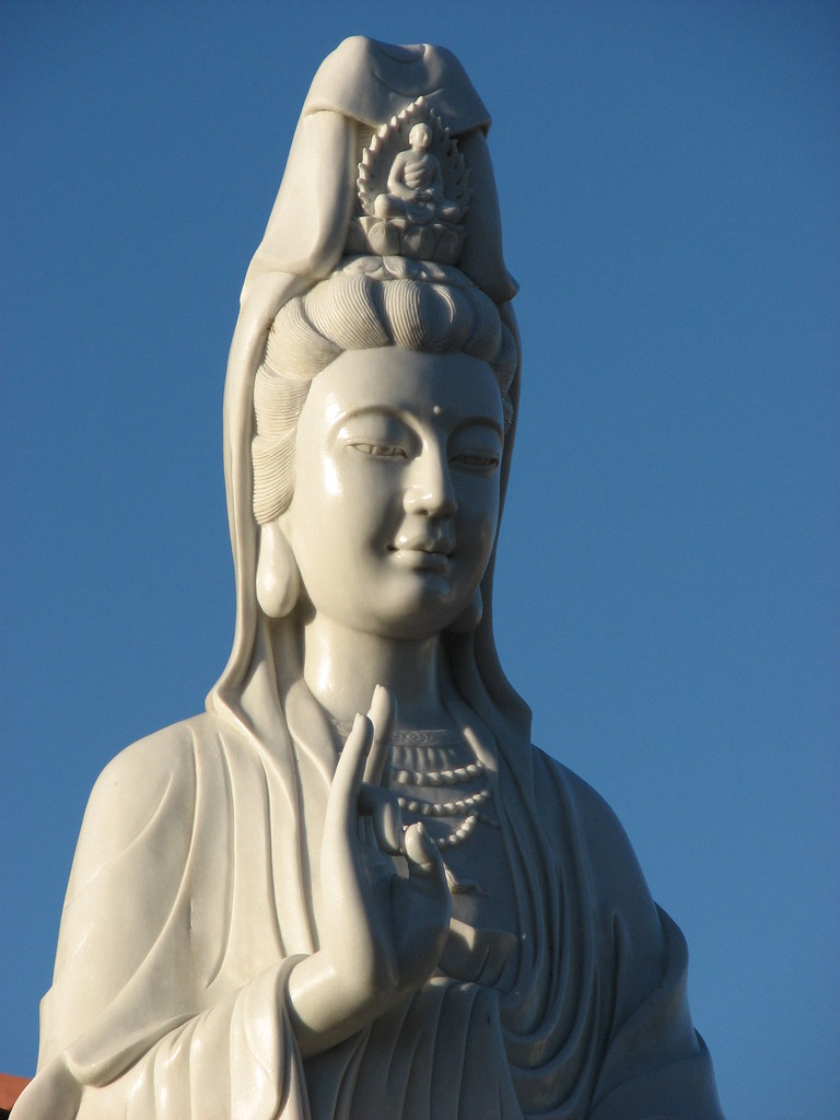 Guan Yin I picked up a trampoline while I was down in Sydn… Flickr
