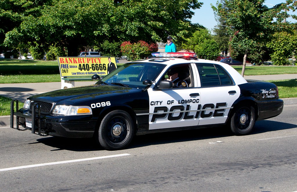 Lompoc Police Car Cars that took part in the Peace Officer… Flickr