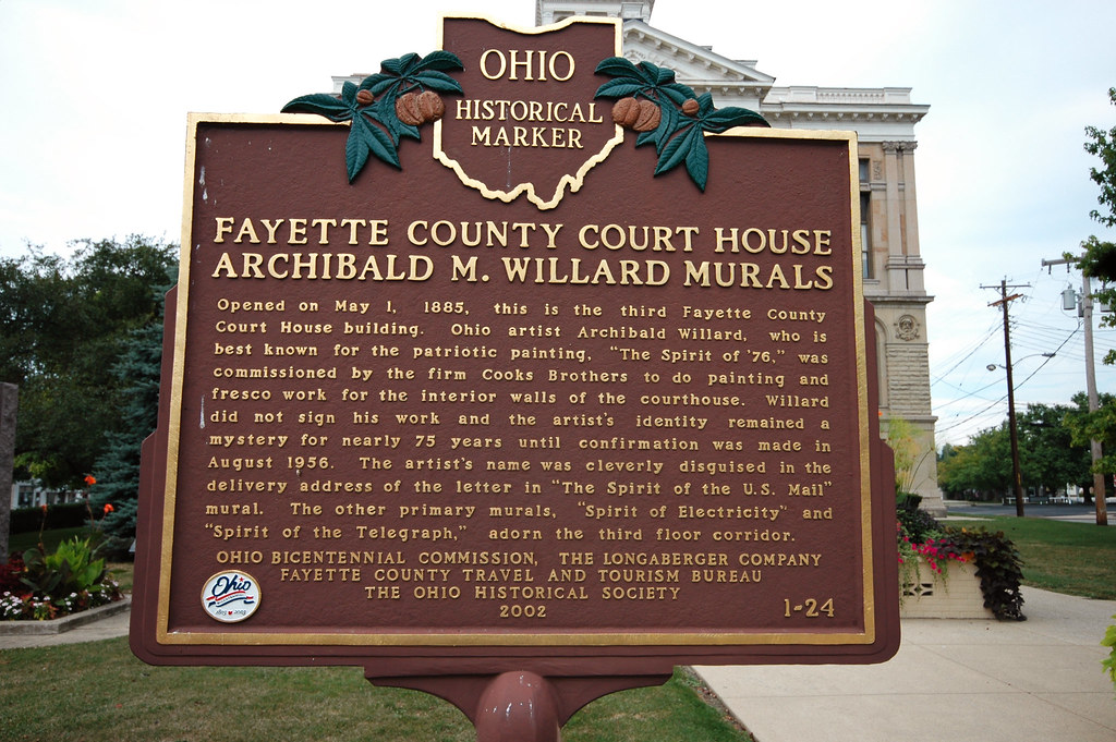 Fayette County Court House Archibald M. Willard Murals Flickr