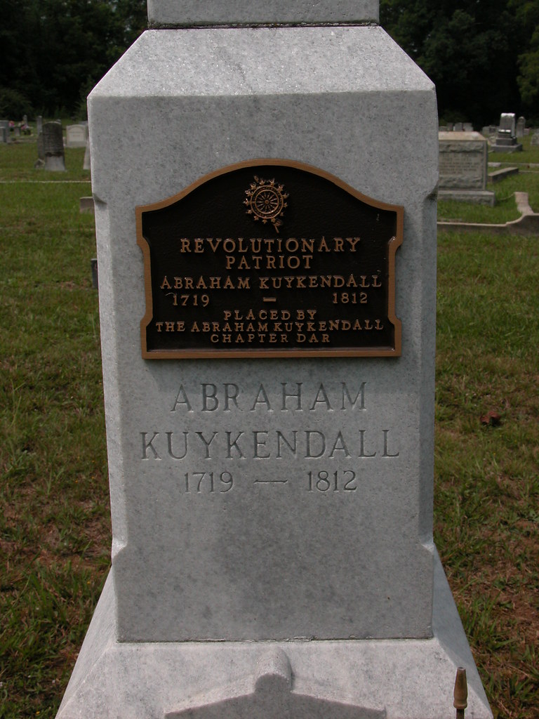 Abraham Kuykendall plaque (More info on Abe, courtesy of m… Flickr