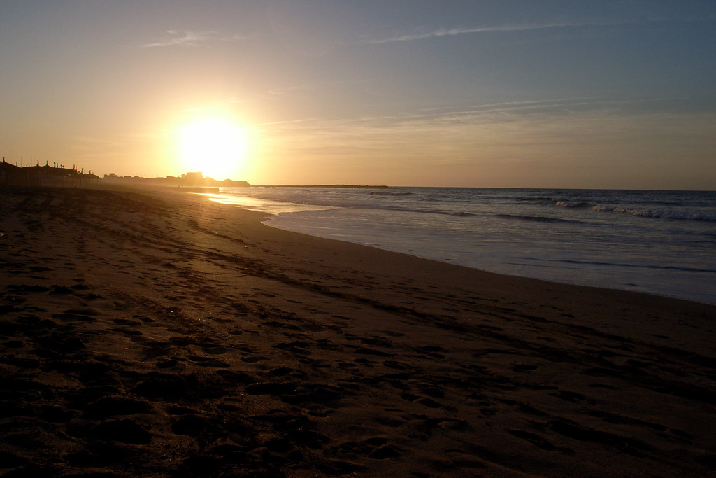 Sunset at Dar Bouazza, beach near Casablanca, Morocco Flickr