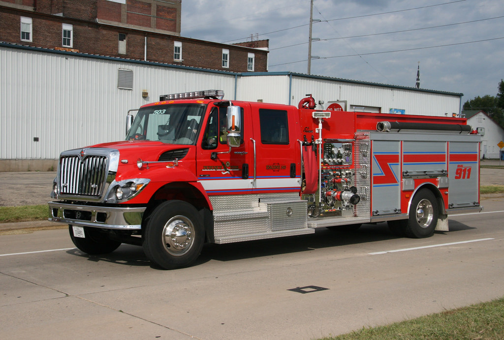 International Engine 503 Dubuque, IA Fire Department Flickr