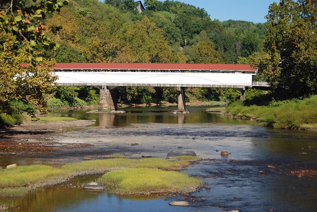 The Bridge at Philippi A covered bridge at Philippi, WV (1… Flickr