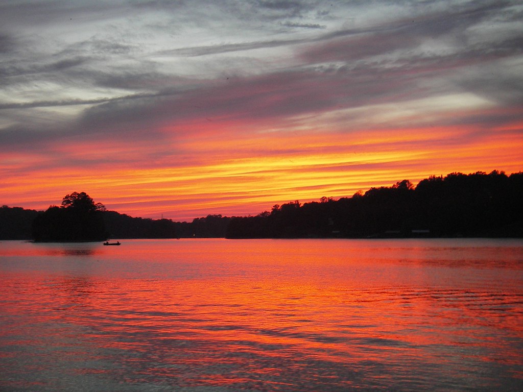 Lake Norman (NC) Sunset Lee LeFever Flickr