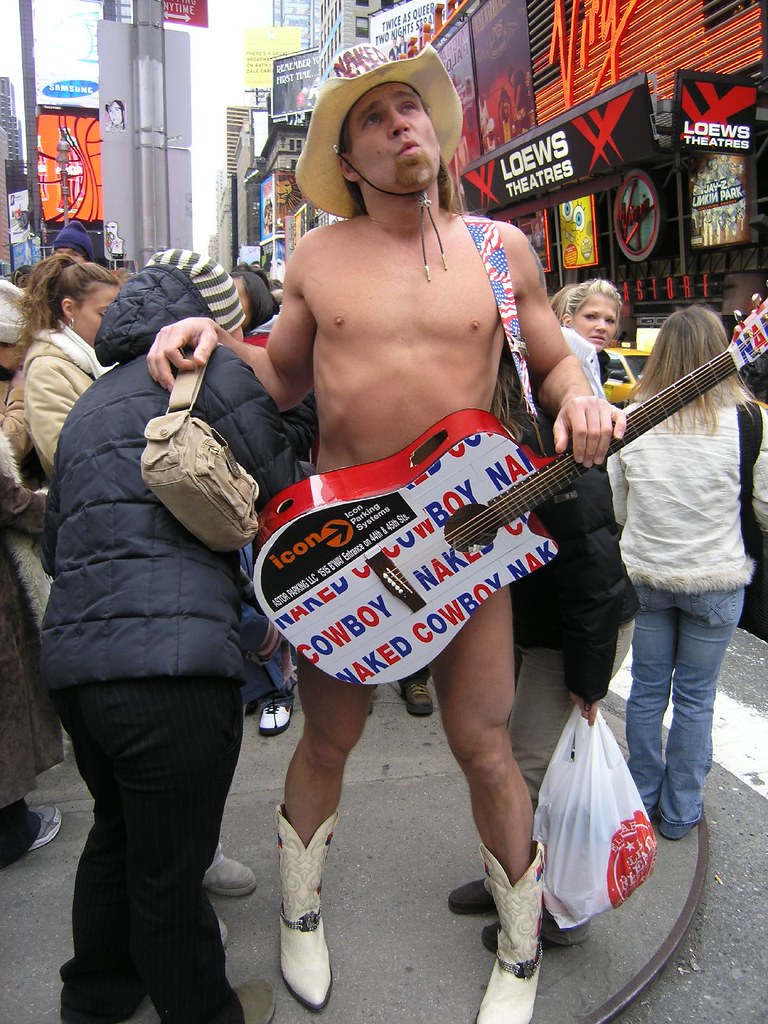 Naked Cowboy | The infamous New York City Cowboy. By the way… | Flickr