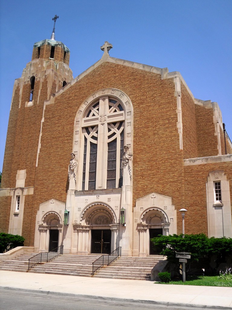 Saint Genevieve Church. 4835 West Altgeld Street Chicago Flickr
