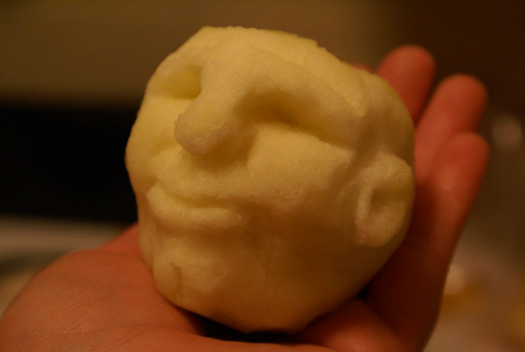 new craft experimentdried apple head dolls My newest cra… Flickr