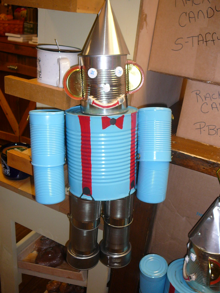 tin can man cute tin can man in the gift shop of Lamberts … Flickr