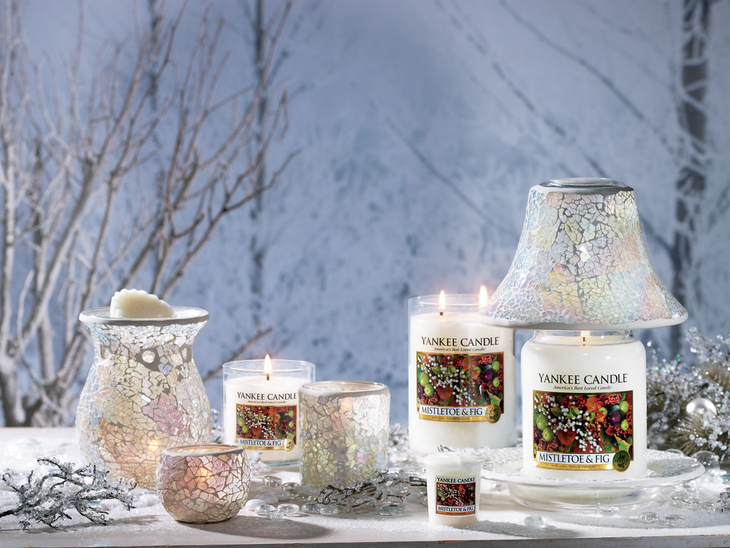 Yankee Candle's New Mistletoe & Fig and Holiday Mosaic Acc… Flickr