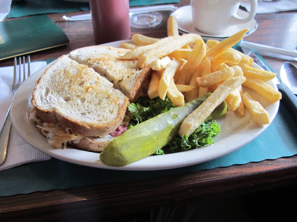 Reuben sandwich, Buffalo Head Restaurant, Forestport NY Flickr